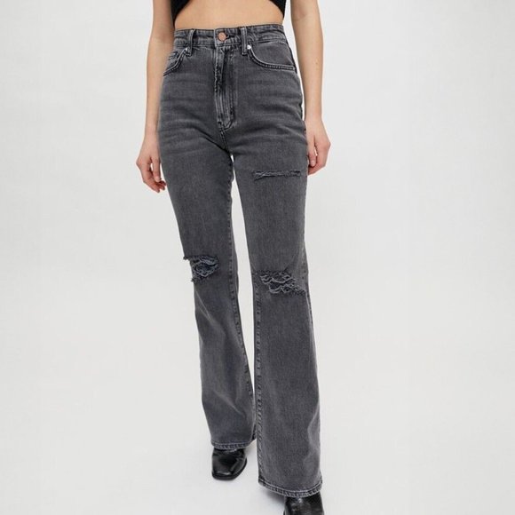 Urban Outfitters BDG Stretch High Rise Flare Jean Size 27 - Picture 2 of 7